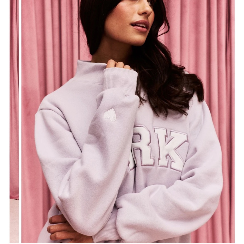 Parke Valentines Lavender Mockneck